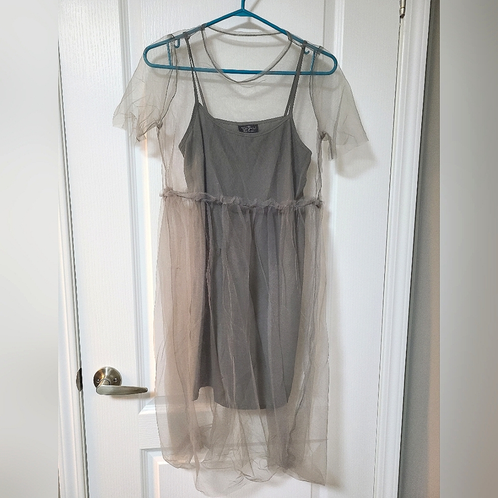 Topshop 1 piece lace skirt